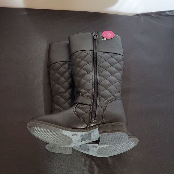 BRAND NEW SO MEMORY FOAM COMFORT AND SUPPORT AURORAA BLACK KID BOOT - Picture 11 of 13